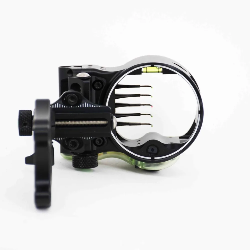 IQ Bowsight 5 контактов микро Регулируемый прицел для стрельбы из лука с технологией