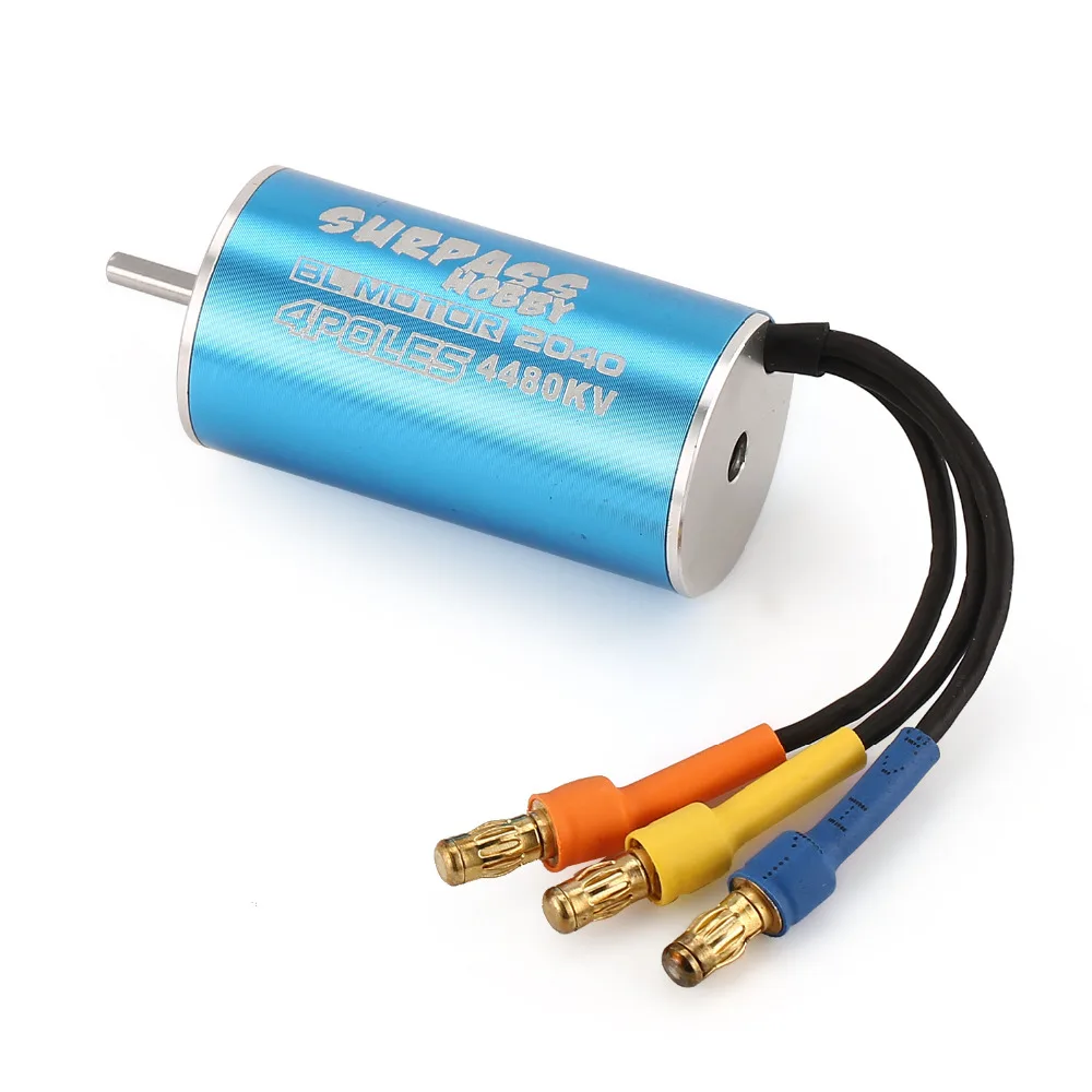 SURPASSHOBBY 2040 4480KV до 14 ти лет миниатюрный бесщёточный электродвигатель для 1/16 1/18 RC