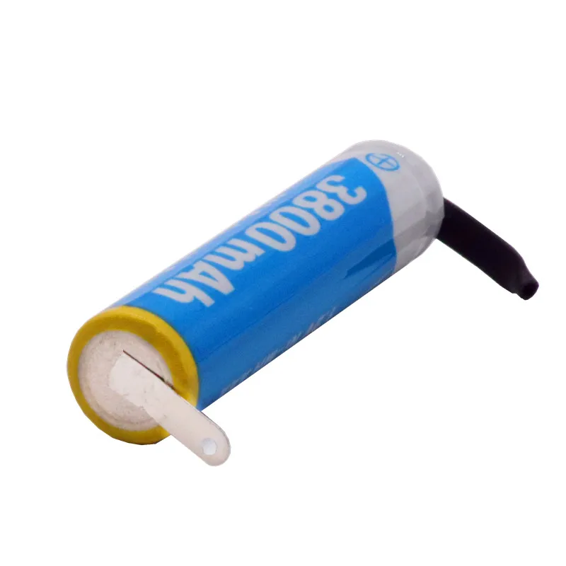 Okoman 1 2 V AAA аккумуляторная батарея 3800mah Ni MH сотовый с заваркой вкладки шпильки