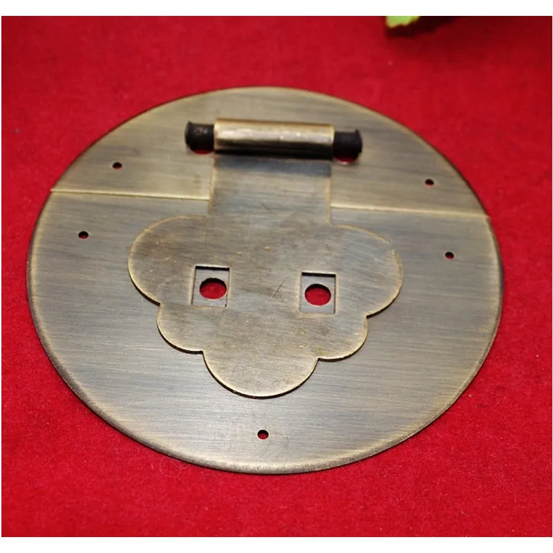 

Chinese Brass Box Suitcase Toggle Latch Buckles,Wooden Box Lock,Home DIY,Wood Working,Antique Round Lock,10cm,1PC