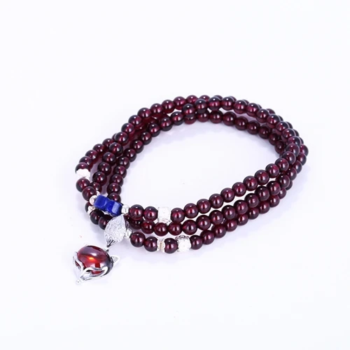 Распродажа цепочка для свитера с натуральным гранатом три раза из натурального