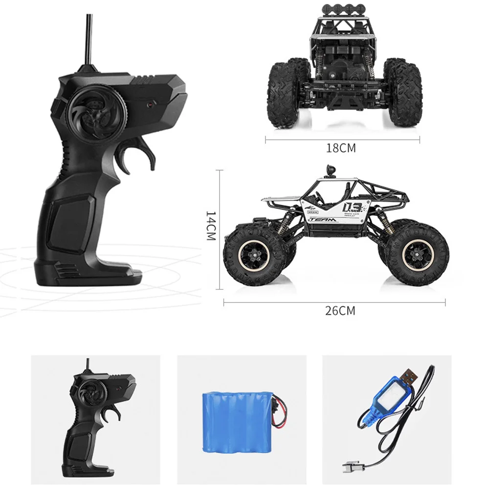 Автомобиль на пульте управления RC Car масштаба 1:16 модель грузовика Off-Road игрушка для мальчиков детей подарок.