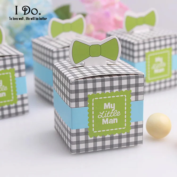 Бесплатная доставка 10 шт. коробки для дня рождения с надписью My Little Man коробка