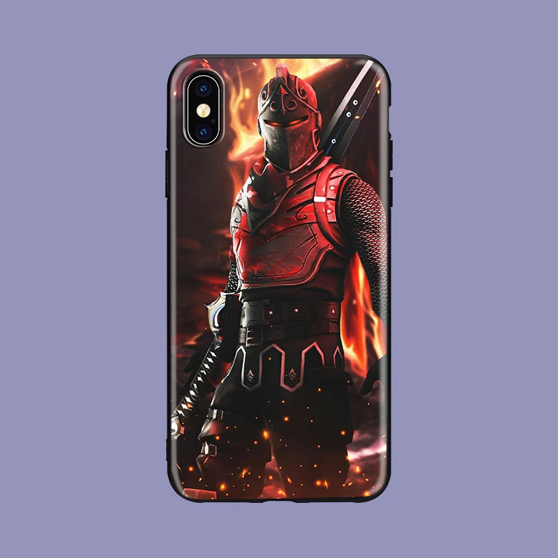 Battle Royale мягкий силиконовый черный чехол для телефона для iPhone11 pro max 5 5S se 6 6s 7 8 plus X Xs XR max для Apple X 10