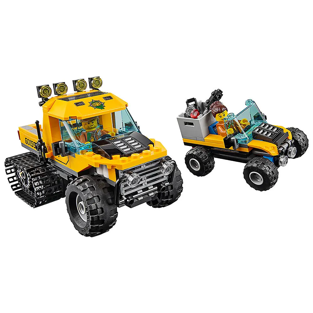 Джунгли Halftrack Миссия город джунгли исследователи 60159 строительные блоки кирпичи