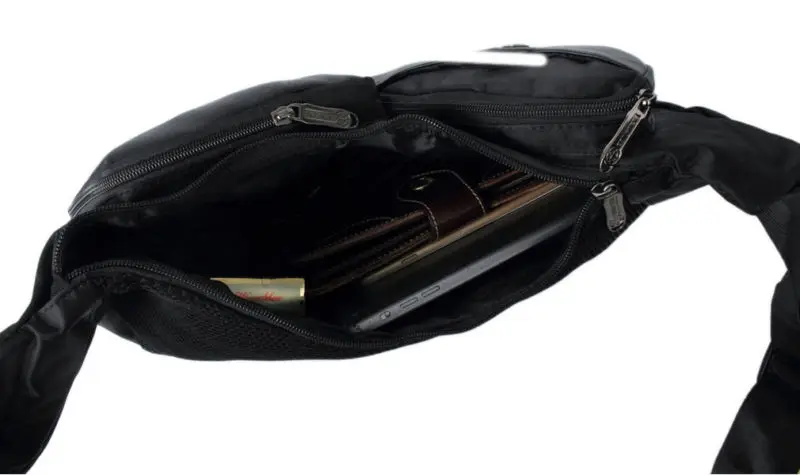 Мужская водонепроницаемая нейлоновая нагрудная Сумка-слинг повседневный