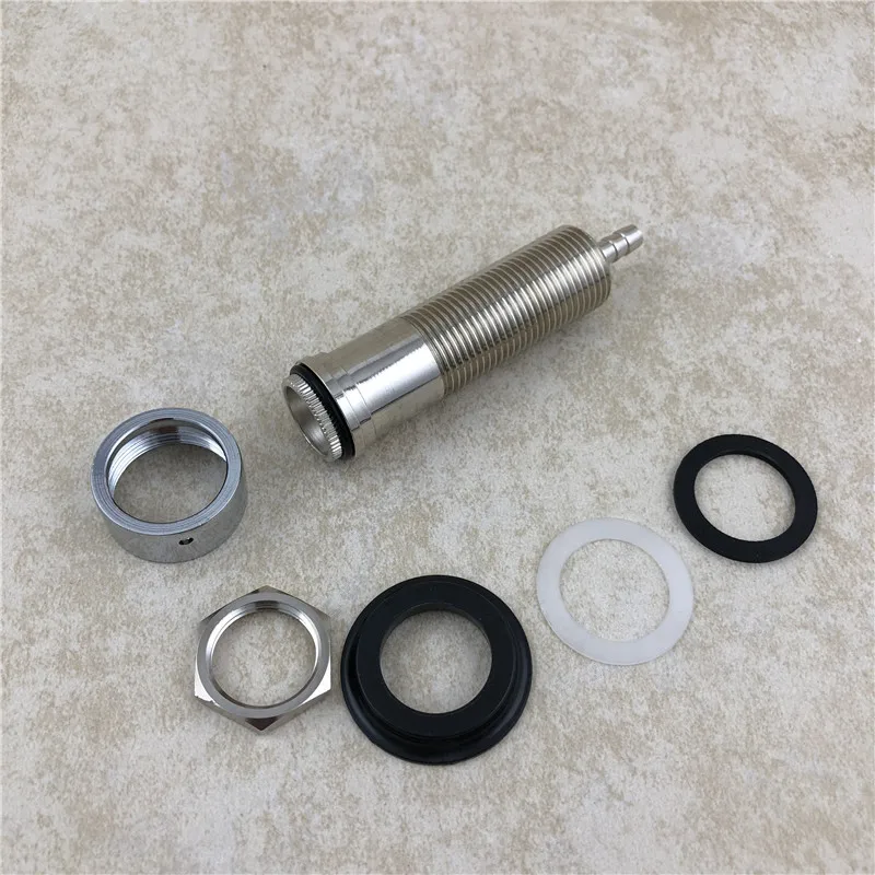 3 1/2" Draft Beer Nipple Shank Assembly Chrome 3/16" Bore Kegerator Tap Homebrew Beer bar Tool