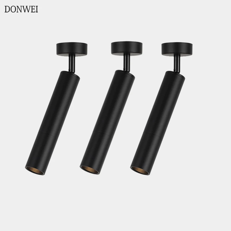 DONWEI новый светодиодный потолочный светильник регулируемый угол настенный AC85-625V 3