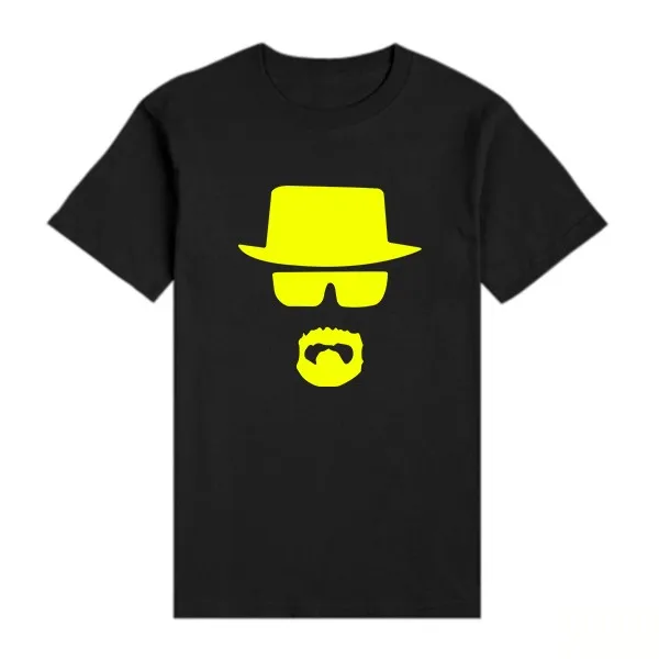 Новинка, футболки с надписью «Breaking Bad I Am The One Who Knocks», футболка с принтом Гейзенберга, модные мужские топы, футболки, размер XS-XXL