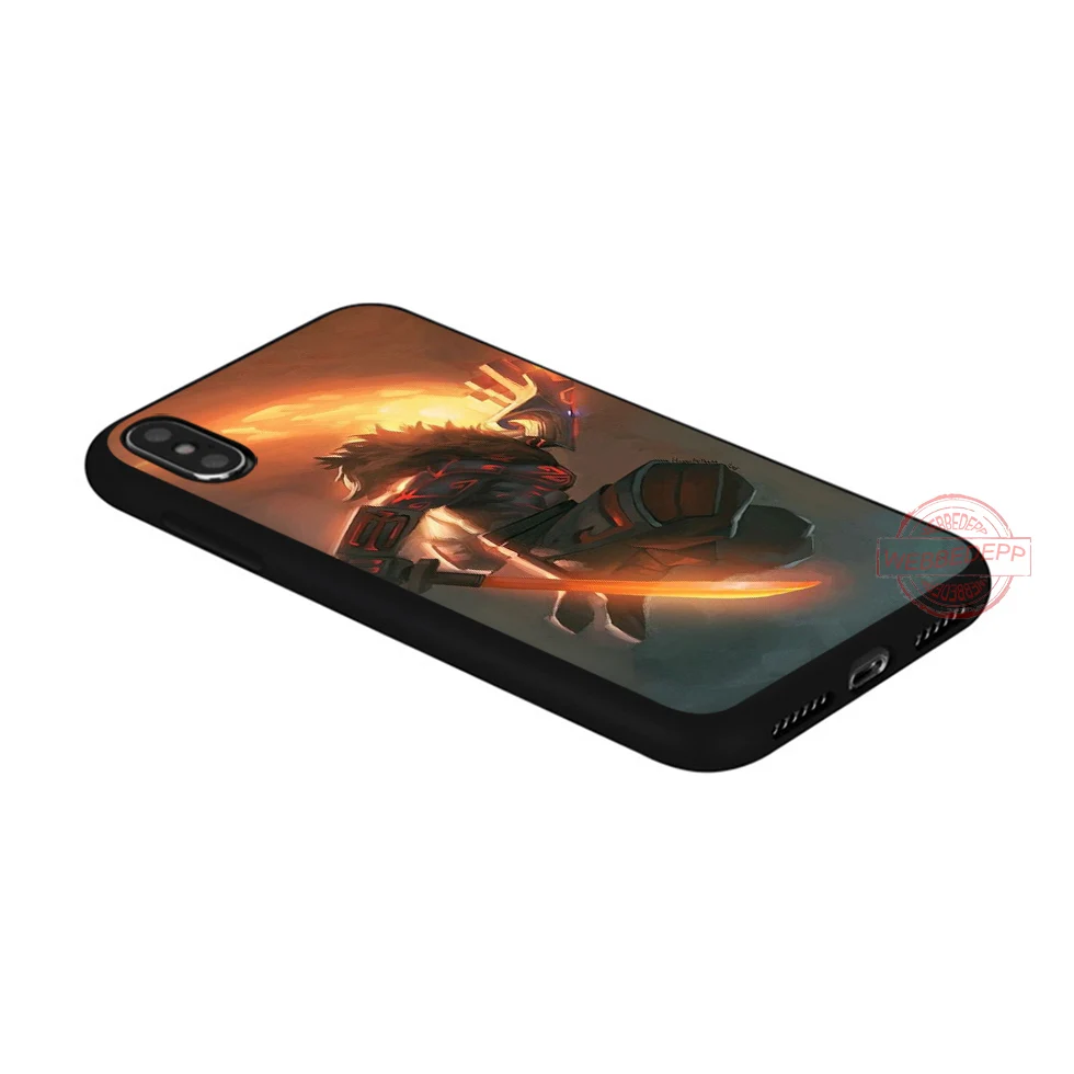 WEBBEDEPP Dota 2 Мягкий силиконовый чехол для телефона iPhone 5 6 7 8 Plus X XS XR Max.11 11peo 11proMax |