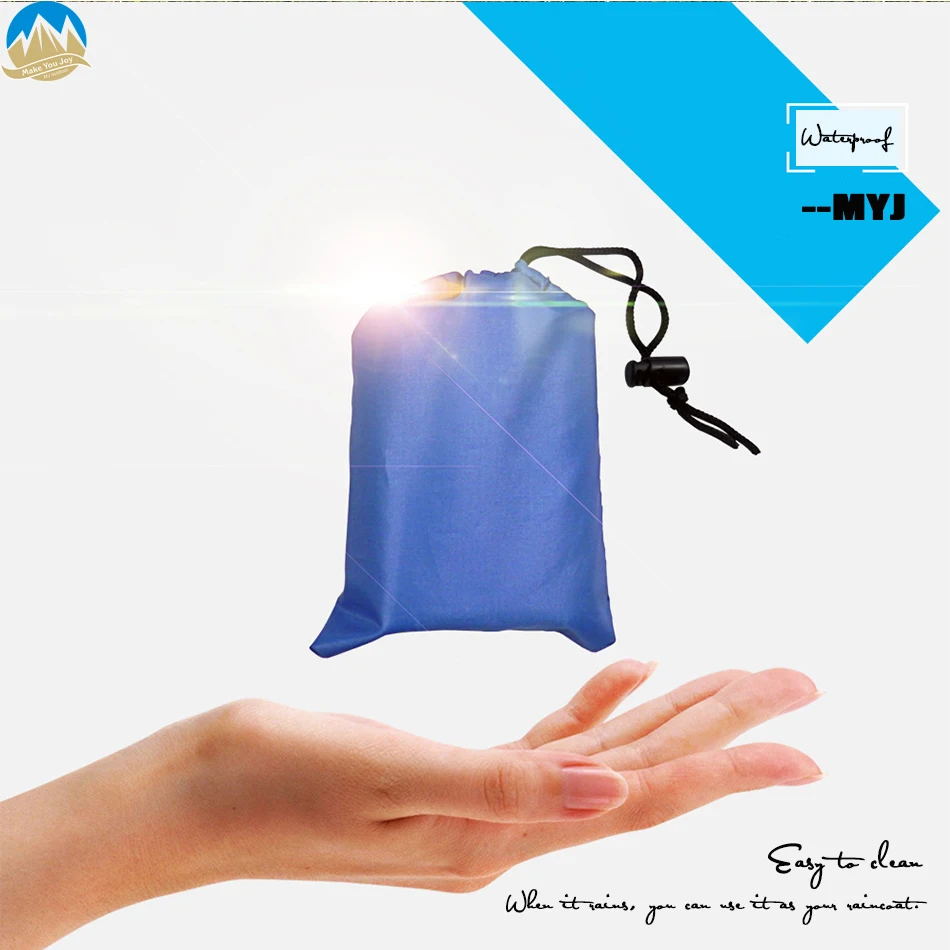 MYJ Lightweight Sleeping mat Portable Moisture Proof Comfortable Camping Mat Beach sand-free mat matters Folding Backpack mats
