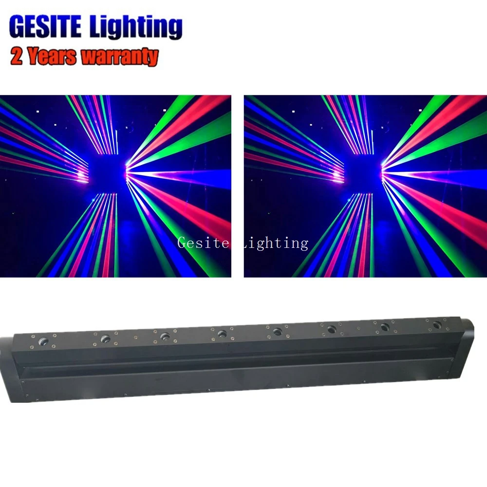 8 глаз rgb движущаяся головка lser бар для сценического Света dj диско лазер шоу
