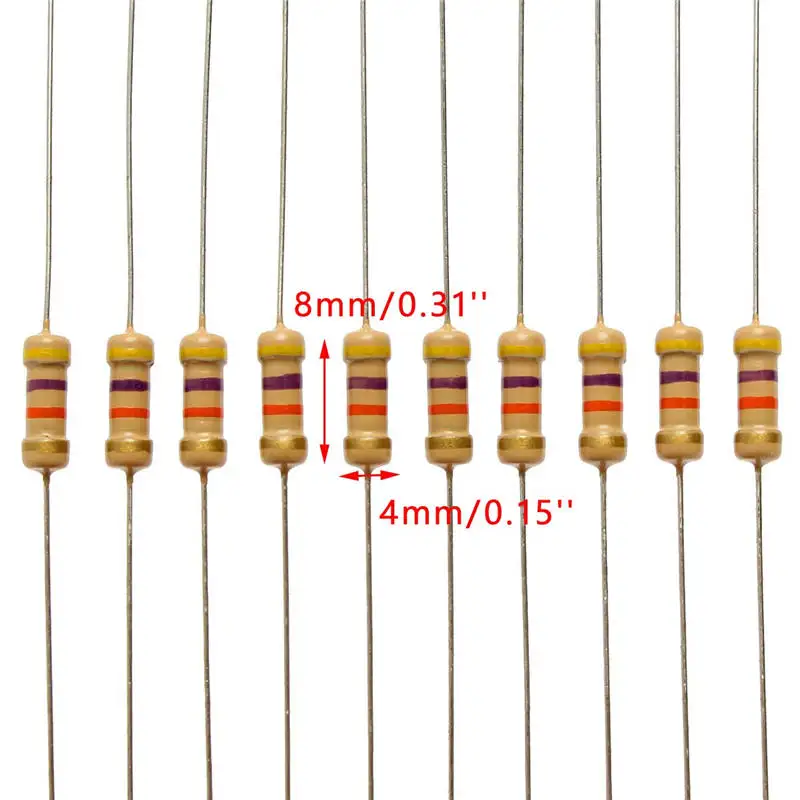 Горячая Распродажа 300 шт. = 30 valuesx10 Rang 1 ohm three Mohm 1/2 Вт комплект резисторов в