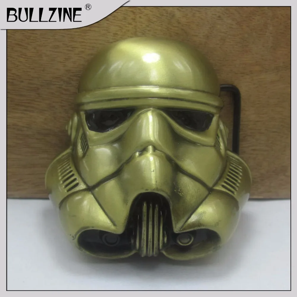 Bullzine оптовая продажа Ретро цинковый сплав пряжка для ремня античная латунь