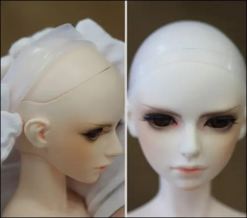Новая силиконовая шапочка для куклы BJD с головой Dollfie 1/3 1/4 1/6 1/8 1/12 SD MSD YOSD
