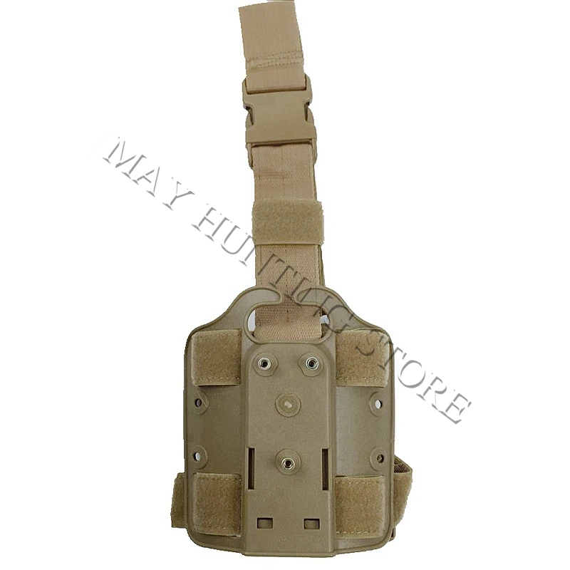 Охотничья тактическая ножная кобура Платформа для Glock 17/M9/USP/1911/SP2022/M9A1Airsoft пистолет кобура панель пластина кобура