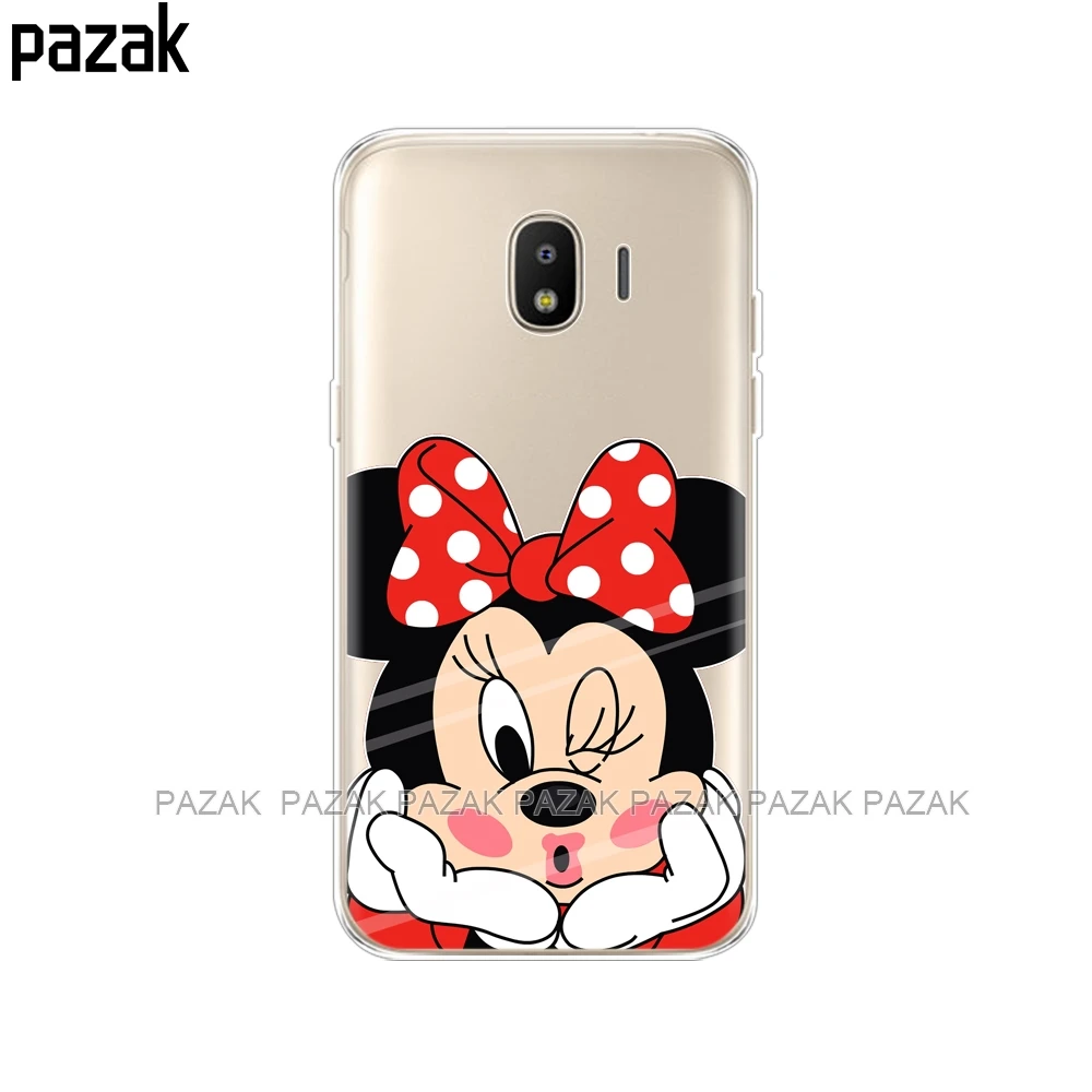 Силиконовый чехол для samsung Galaxy J4 чехол s Мягкий ТПУ задняя крышка Galaxy J4 EU J400F J400 телефон для samsung J4 чехол - Цвет: 34376