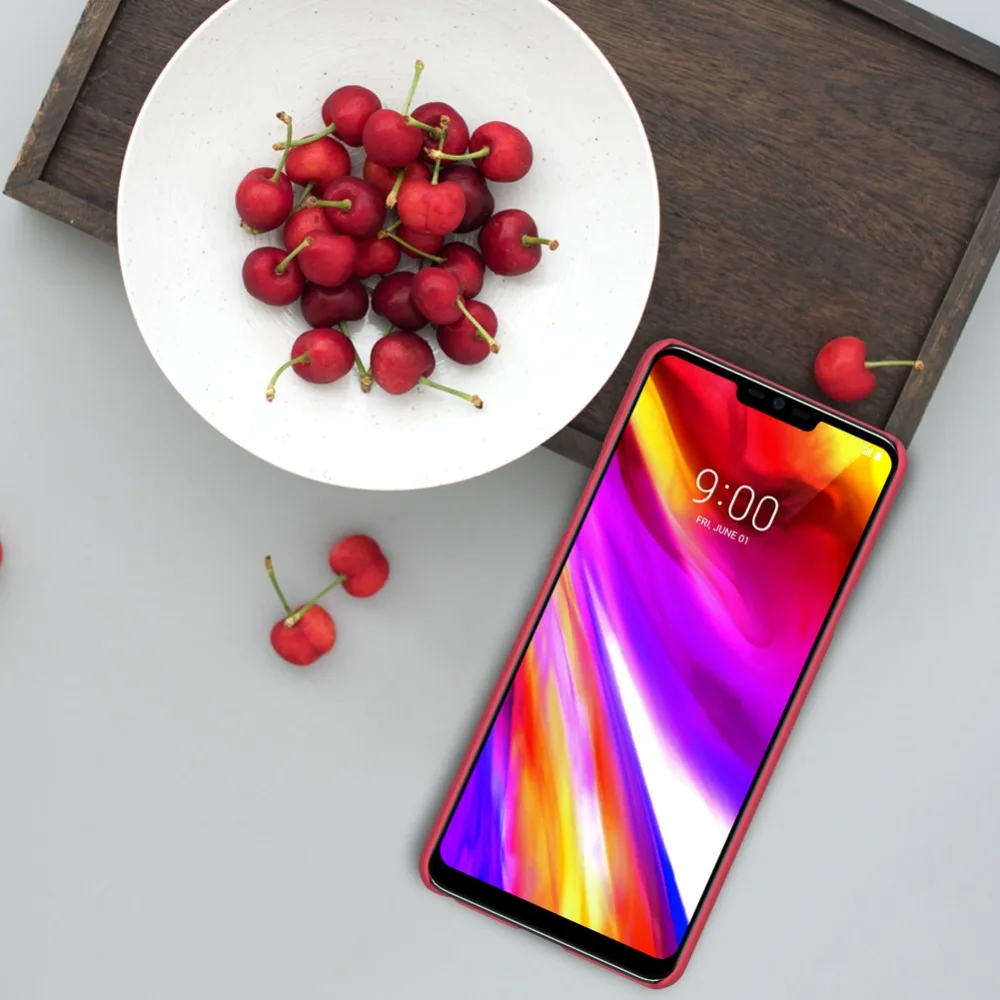 Чехол NILLKIN для LG G7 ThinQ, суперматовая защитная задняя крышка для LG G7 ThinQ, жесткие Матовые чехлы из поликарбоната в розничной упаковке
