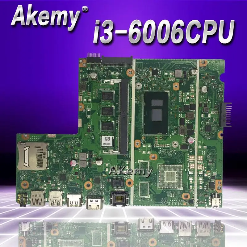 Материнская плата для ноутбука ASUS X541UVK X541UA X541UAK материнская плата i3-6006CPU обмен