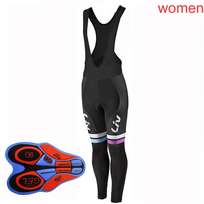 only bib pants 04 Ropa Ciclismo Mujer, комплект из Джерси для велоспорта,, женская одежда для горного велосипеда, одежда с длинным рукавом, дышащая, для горного велосипеда, спортивная одежда Y032602 - Цвет: only bib pants 04