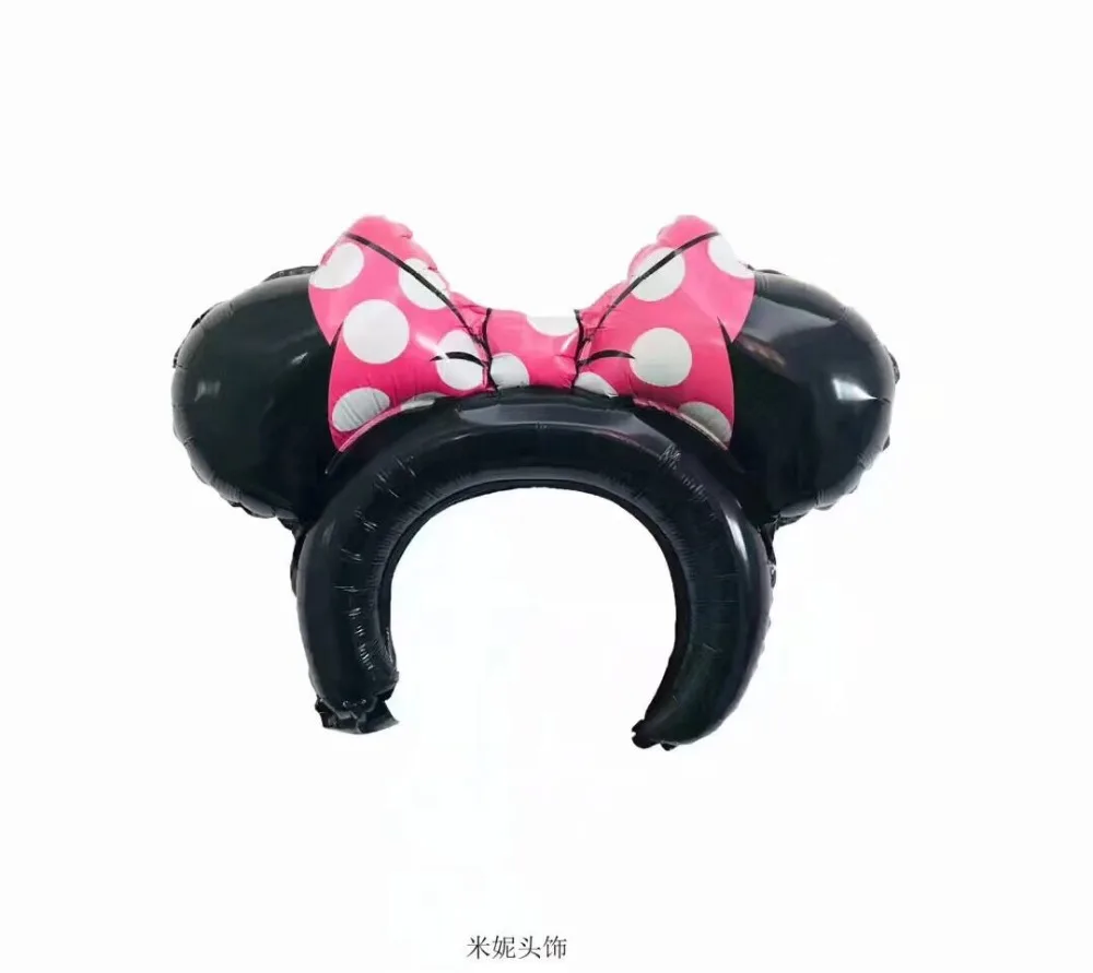 Микки головы фольги воздушный шар Дети День рождения украшения для детского душа
