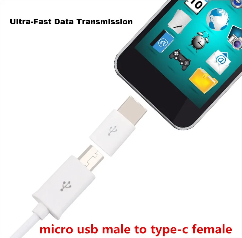 Переходник с micro usb type-c папа на | Компьютеры и офис
