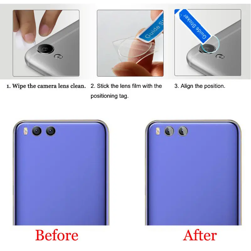 Гибкий задний Прозрачный чехол для камеры NOTOW закаленное стекло защитная пленка