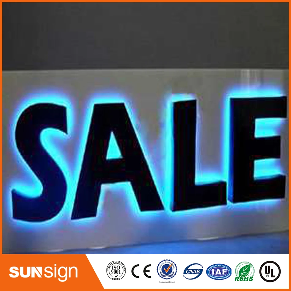 Изготовленный на заказ галогенная подсветка иллюминированная Акриловая