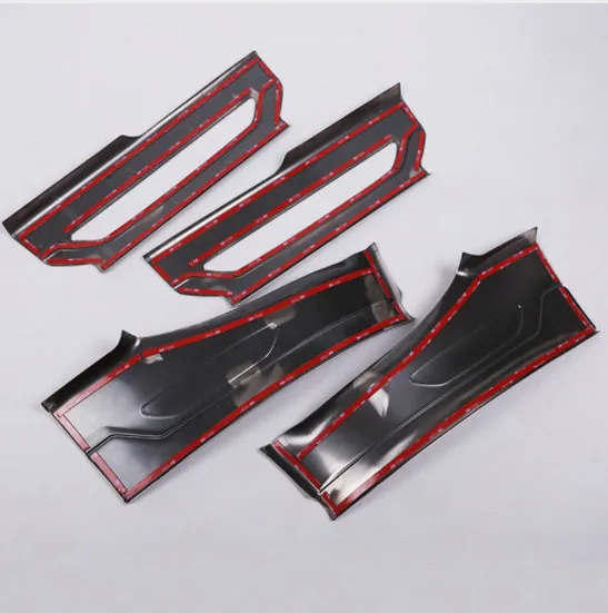 For Range Rover Velar 2017 Car-Styling 304 Stainless Interior Door Sill Scuff Threshold Plate Trim Car Accessories 4pcs | Автомобили и