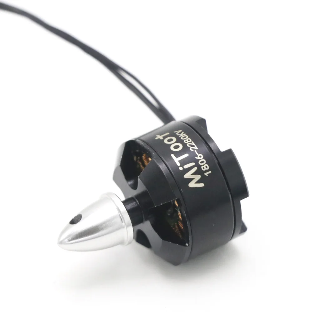 Миниатюрный многовинтовой мотор Mitoot 1806 2280KV с бесщеточным двигателем 2 3S CW/CCW Для