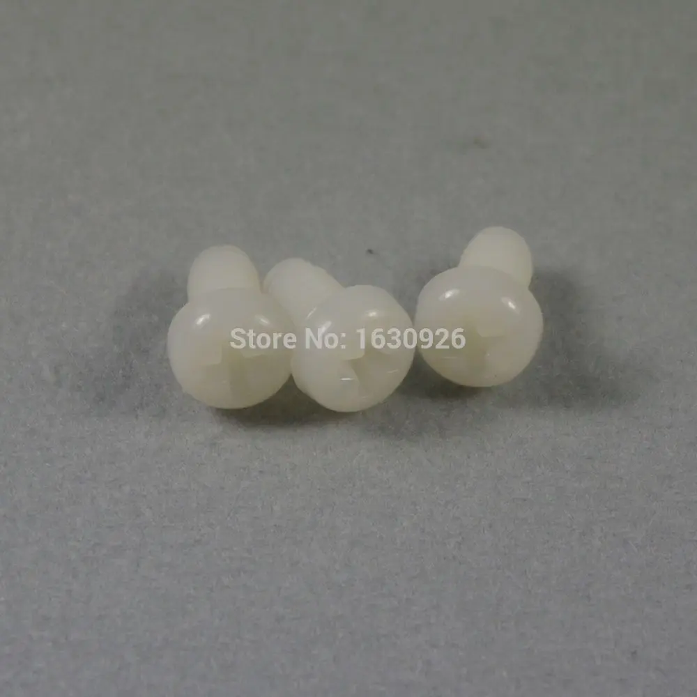 

Бесплатная доставка, 50 шт., метрическая резьба M8x25 мм, полностью нейлоновый винт Philips Pozi с приподнятой круглой головкой