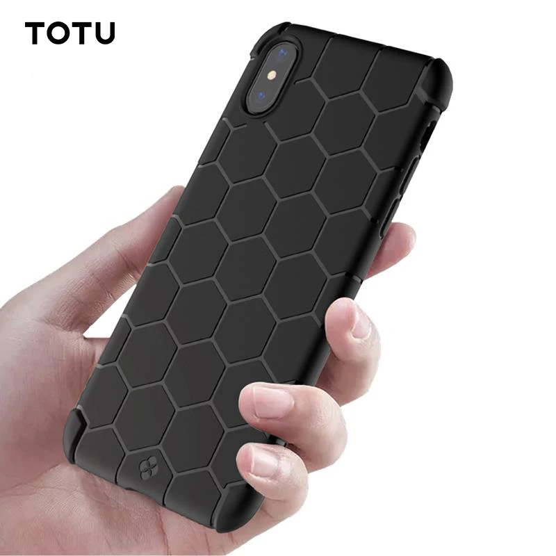 TOTU полный защитный чехол для телефона iPhone 7 8 Plus X Xs прочный армированный