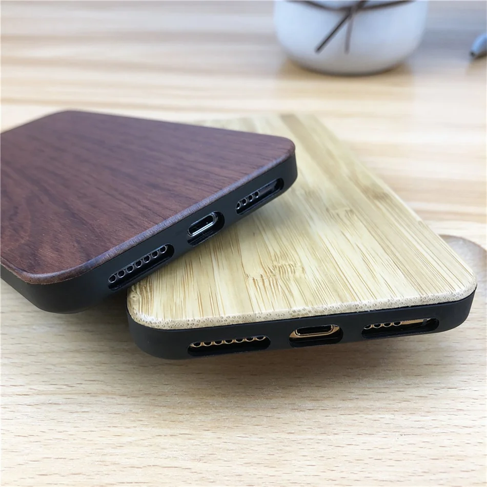 Чехол для телефона iPhone 8 7 6S 6 Plus 5 5S SE роскошный НАСТОЯЩИЙ ДЕРЕВЯННЫЙ силиконовый край плотный чехол для iPhone XS Max XR X 11 Pro максимальный чехол