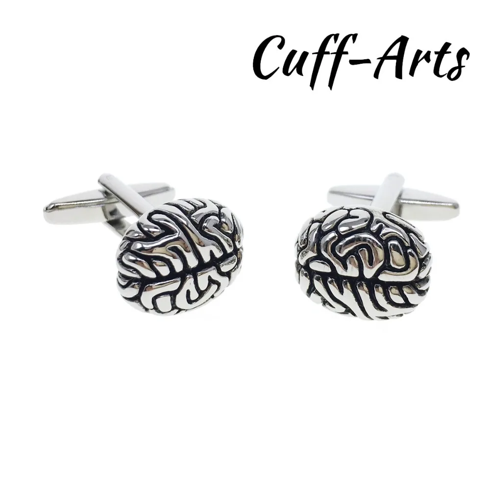 Запонки для мужчин с изображением мозга мужские запонки ювелирные изделия