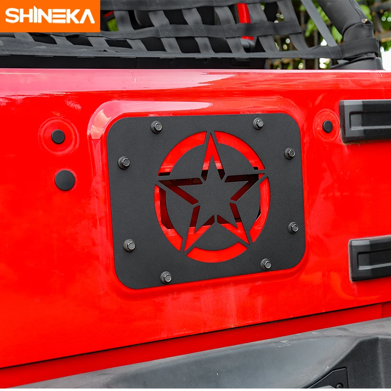 Автомобильный Стайлинг SHINEKA задняя дверь выхлопные отверстия вентиляционная