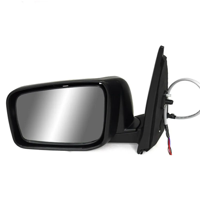 Ipoboo текстурное черное автоматическое складное зеркало с подогревом