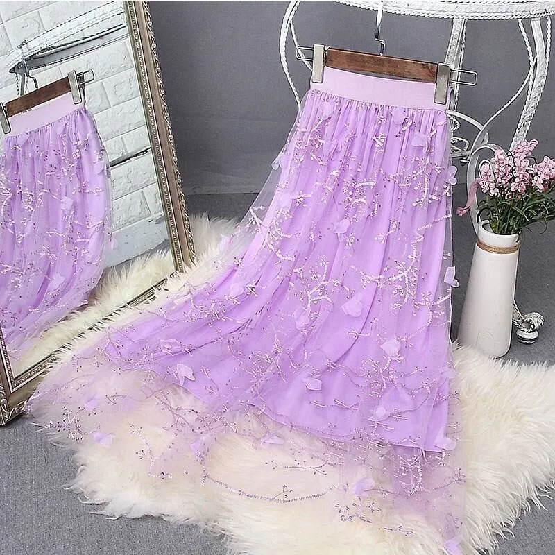 

2019 Hot Sale African French Tulle Lace Fabric High Quality Elegant Nigeria 3d Lace Material Wedding Dress With Lot of Bead
