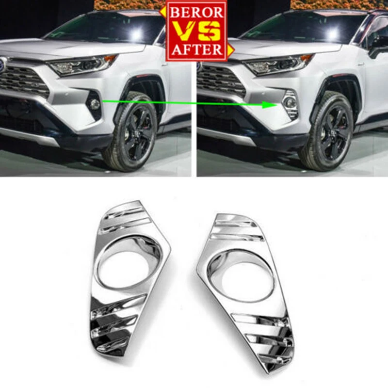 Для Toyota RAV4 2019 новая Замена Передняя противотуманная фара крышка Накладка