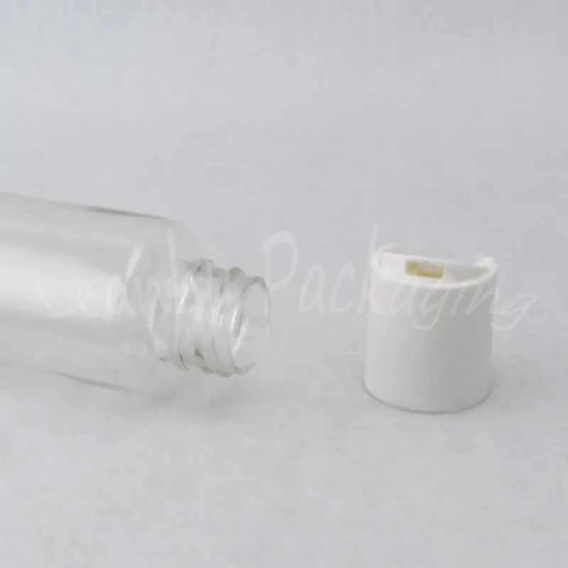 Прозрачная Пластиковая Бутылка объемом 50 мл верхняя крышка диска бутылка для