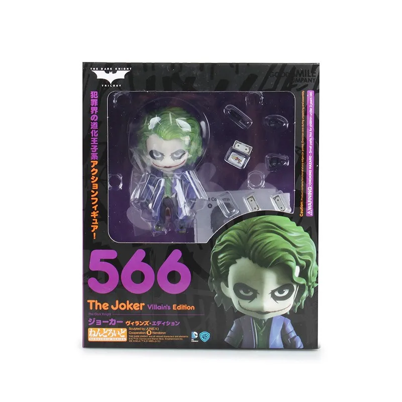 Nendoroid 566 Джокер в фильме Бэтмен Фигурка 10 см модель игрушки фильм Темный рыцарь поднимается