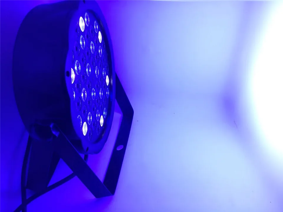 4 шт./54x3 Вт 4в1 LED Par Light RGBW Дискотека DJ Чистящая лампа DMX 512 оборудование сценическое