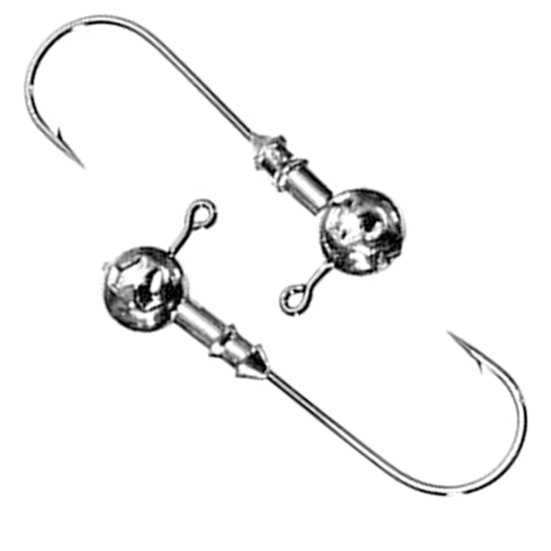 BMDT-5Pcs Крючки Металлические свинцовые Головки Джиг Рыболовные Приманки головки
