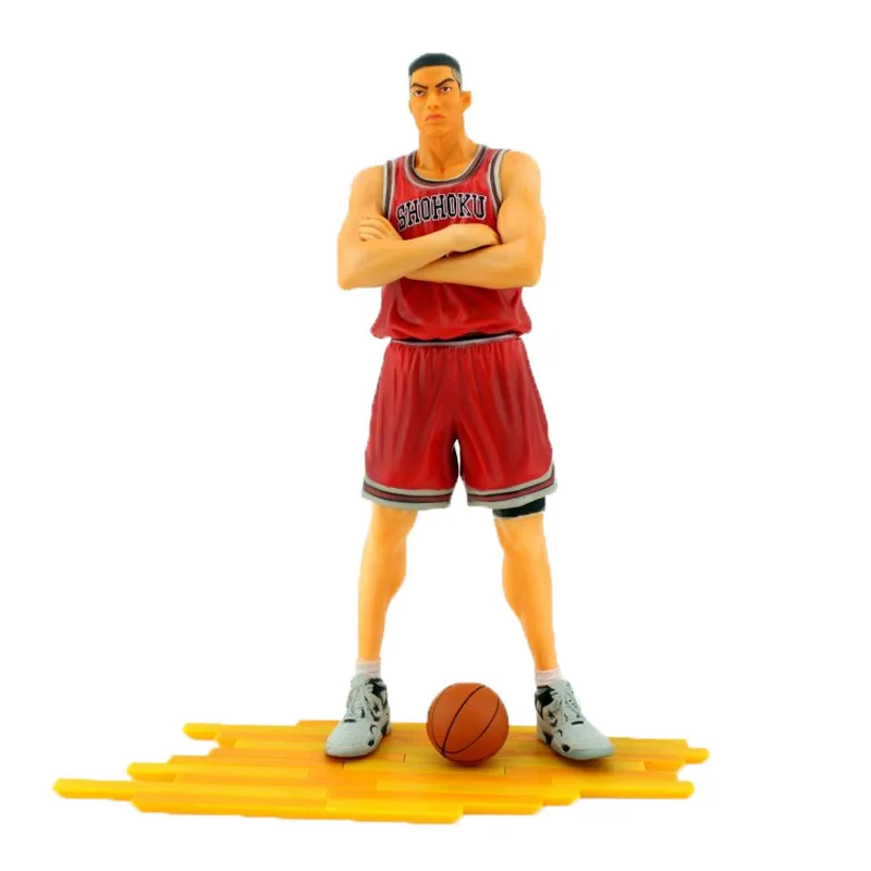 25 см аниме SLAM DUNK Sakuragi Hanamichi ПВХ Фигурки Rukawa Kaede Акаги Такенори Mitsui Hisashi
