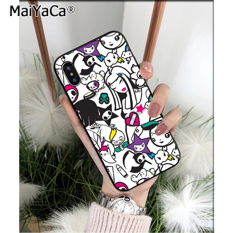Силиконовый чехол MaiYaCa для iPhone 6S 6plus 7 7plus 8 8Plus X Xs MAX 5 5S XR|Чехлы-накладки| |