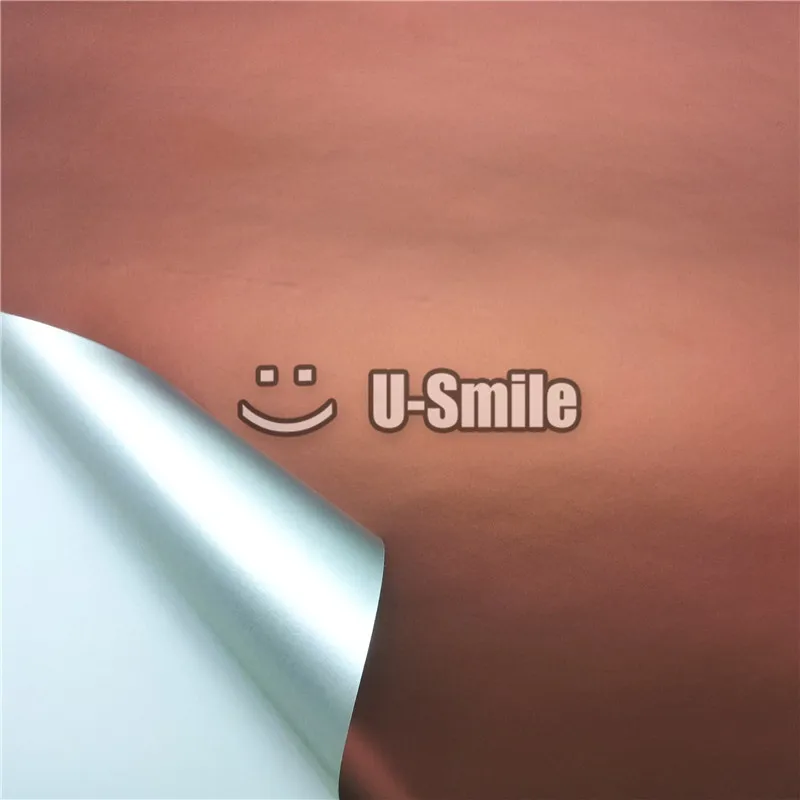 Премиум кофе коричневый матовый металлический виниловый рулон пленки пузыря