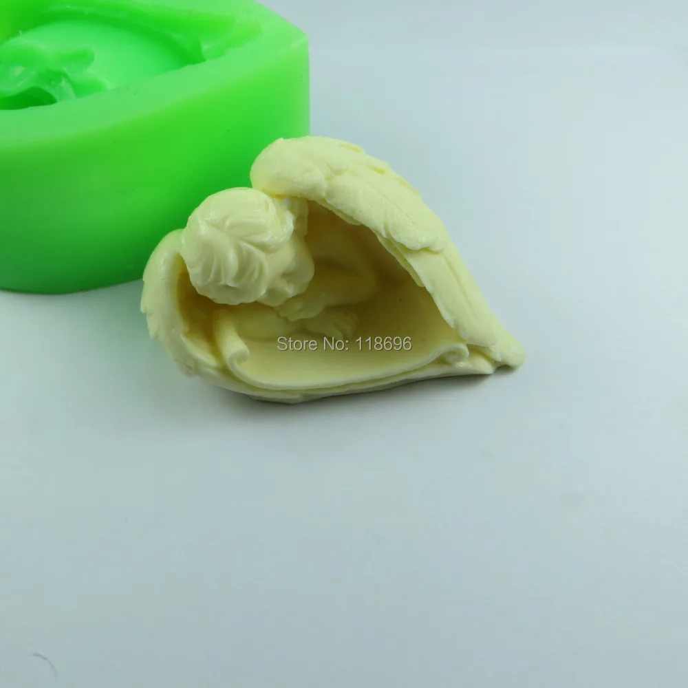 Бесплатная доставка силиконовая форма для мыла в виде ангела сна искусственные