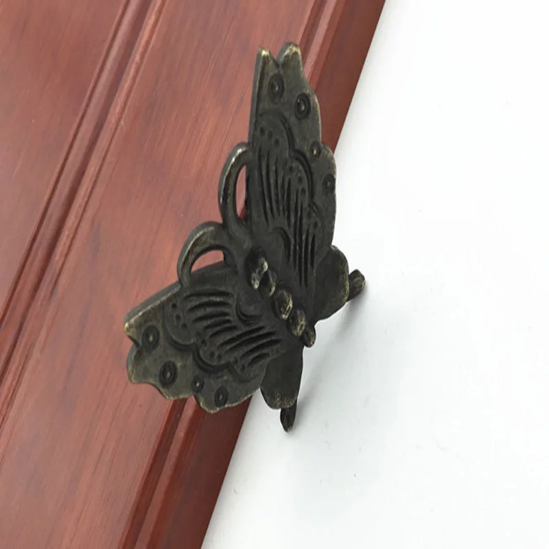 Ручки и ручки для мебели в винтажном стиле бронзового цвета с узором ящиков