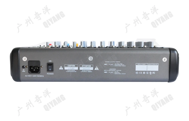 FREEBOSS EM8 8 канальный аудио микшер профессиональная DJ консоль с 48V Phantom Sound Studio