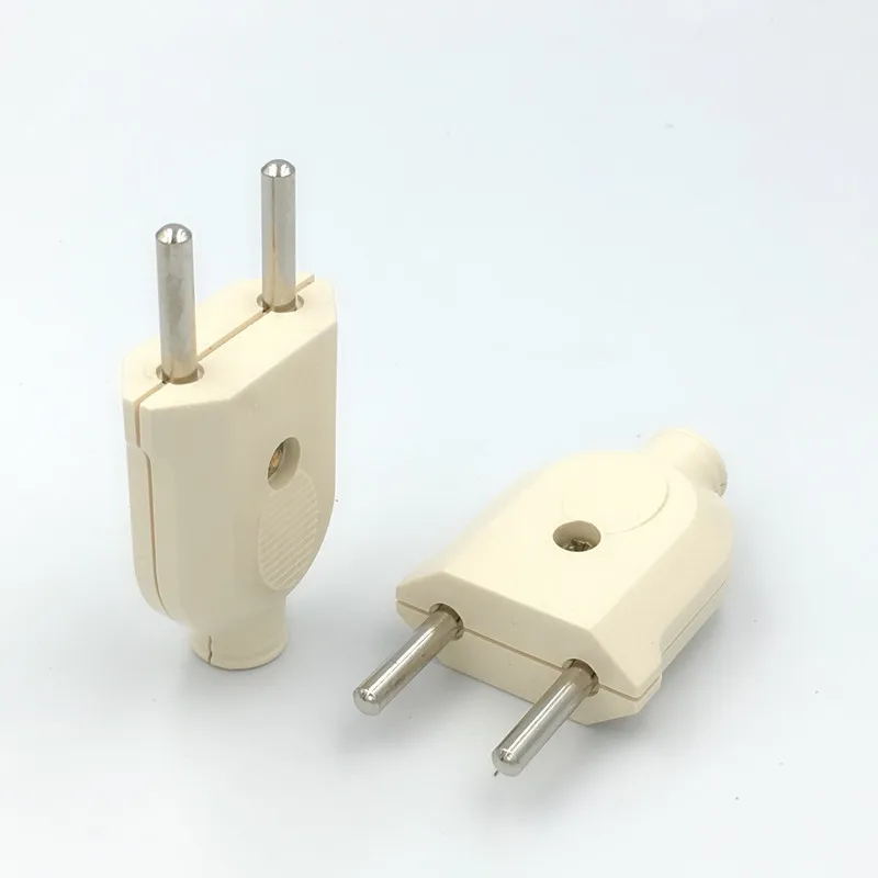 1 шт. европейская вилка европейского стандарта 2 контакта | Электроника