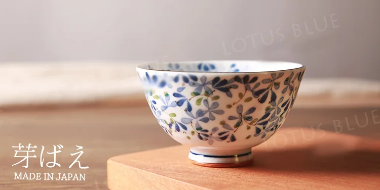 Высококачественные фарфоровые чаши 4 3 дюйма сделано в Японии с глазурованным